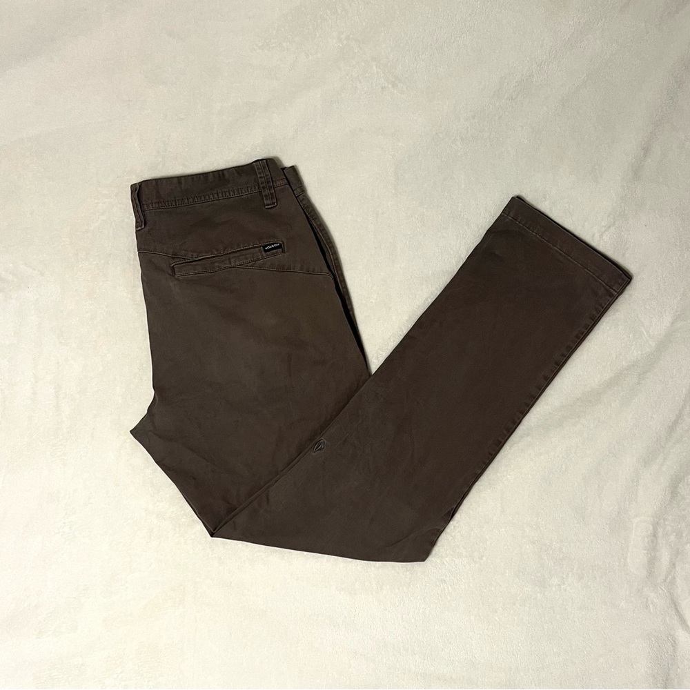 Volcom Men’s Modern Stretch Chino Pants - Khaki